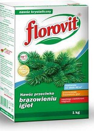 Флоровит(florovit) — удобрение против бурения хвои 1кг