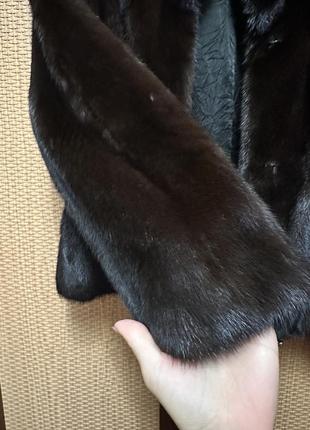 Норковый полушубок