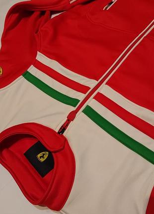 Чоловіча куртка олімпійка толстовка ferrari xl xxl 50 52 фліс оригінал
