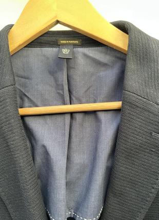 Синий пиджак massimo dutti 7