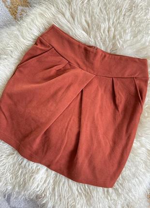 Рыжая юбка