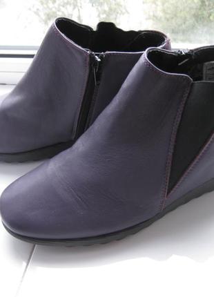 Ботинки damart, р.41-42 стелька 27см кожа