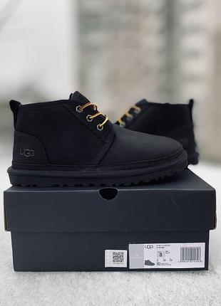 Угги женские ugg neumel waterproof nubuck black