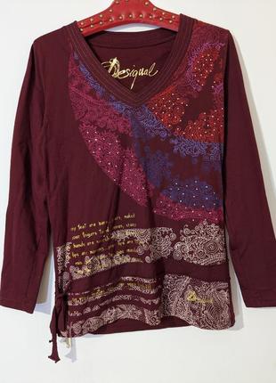 Desigual стильна модна кофта трендового кольору осінь 2024