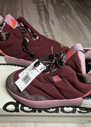 Топовые теплые ботинки зимние кроссовки adidas boost winter puffers