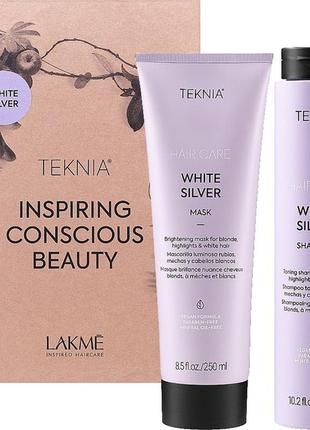 Набір для освітленого волосся lakme teknia white silver