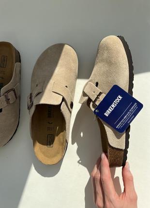 Тапочки, мюли, клоги, сабо birkenstock boston