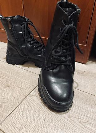 Ботинки,кожа,акция