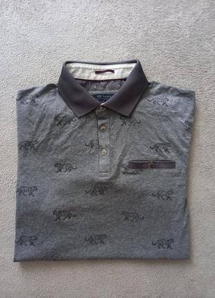 Брендова футболка поло ted baker.