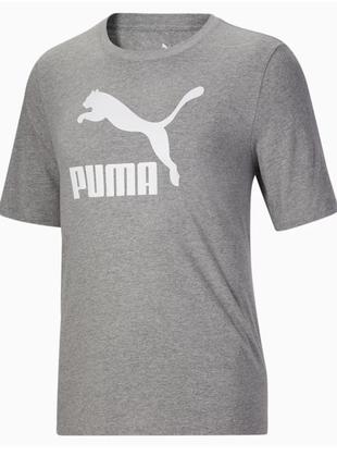 Футболка puma classics logo  р l tall   оригінал