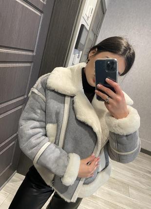 Дубленка кожаная