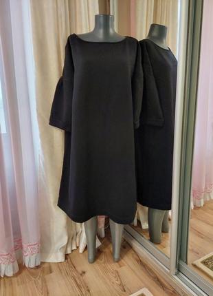 Стильное с опущенными плечами платье 👗 толстовка оверсайз