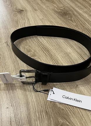 Ремень calvin klein мужской кожаный