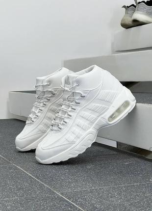 Кросівки чоловічі зима прес шкіра