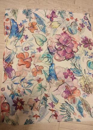 Шарф, палантин, пластинок ( тоненький, натуральный)