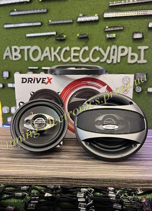 Динаміки круглі drivex ml-504 13см 100w з басистим звучанням, автоакустика для авто