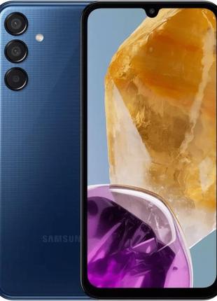 Смартфон samsung galaxy m15 5g m156b 4/128gb dark blue (sm-m156bdbueuc) ua (код товару:35551)