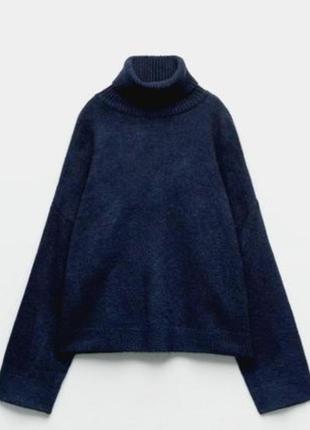 Базовый тёплый свитер zara
