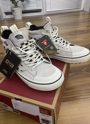 Высокие зимние кеды кроссовки ботинки vans