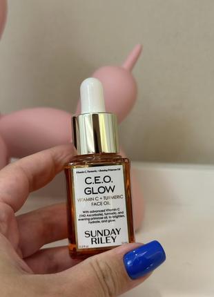Sunday riley c.e.o glow vitamin c + turmeric face oil - масло для обличчя