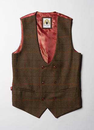 Marc darcy london  tweed nelson vest