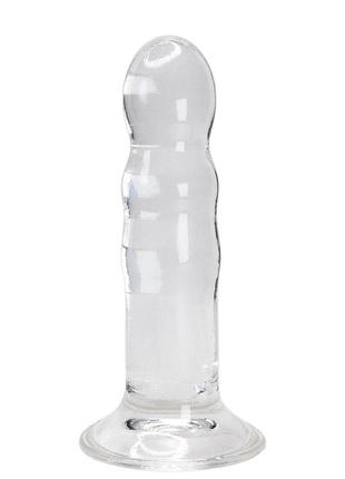 Прозрачный фаллоимитатор alive gallant jelly dildo (мятая упаковка)