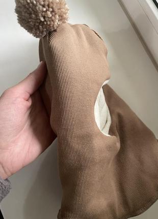 Шапка зимняя детская шлем