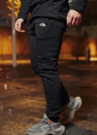 Мужские спортивные штаны the north face на флисе