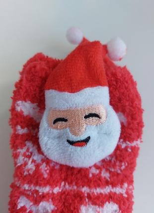 Теплі шкарпетки новорічні3 фото