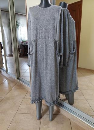 Комфортне з кишенями плаття 👗