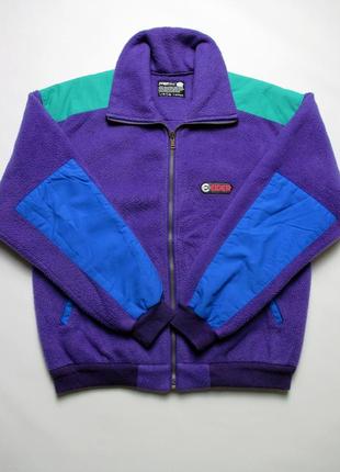 Флисовая куртка eider - 90s vintage color block fleece jacket
