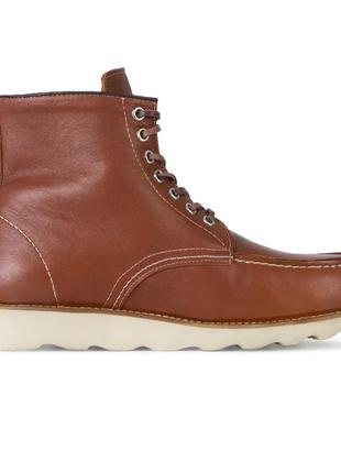 Ботинки демисезонные saxum worker eu 42/us 8.5/uk 7.5 brown2 фото