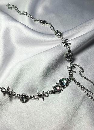 Ожерелье в стиле y2k