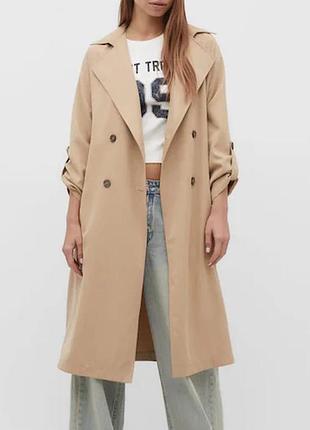Тренч stradivarius, плащ stradivarius s