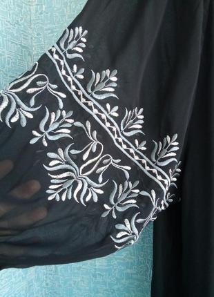 Новая вышиванка блуза с шелковой вышивкой joanna hope большого размера батал5 фото