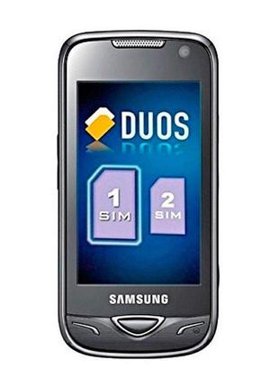 Мобільний телефон samsung b7722 duos black бу