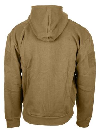 Реглан с капюшоном на молнии tactical hoodie xl coyote4 фото