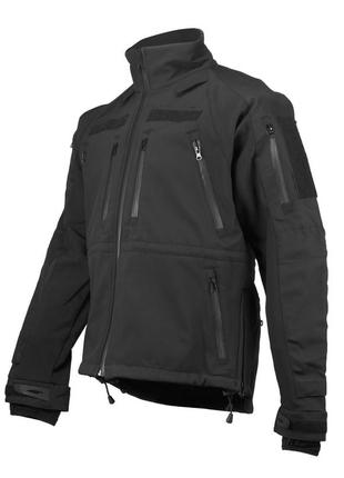 Куртка демисезонная softshell plus s black2 фото