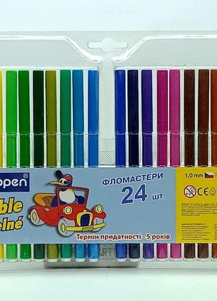 Фломастери "centropen" 24 кольори на спиртовій основі 7790/24