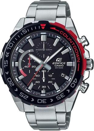 Часы casio efr-566db-1avuef edifice. серебристый