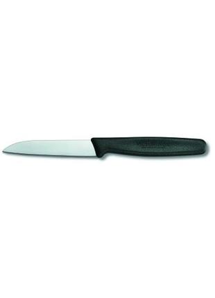 Нож кухонный victorinox standart 8 см, черный ll