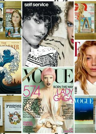 Журнал vanity fair, esquire, new yorker, журналы мод vogue, harper's bazaar2 фото