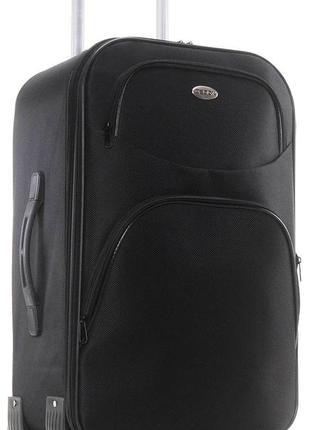 Тканевый большой чемодан на колесах 100l gedox nia-mart