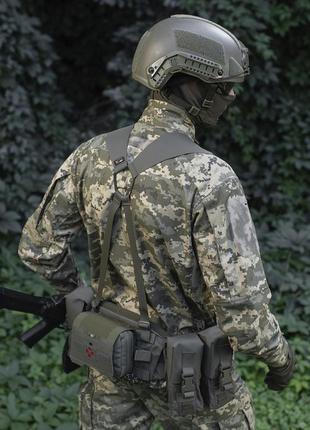 M-tac ремни плечевые для тактического пояса laser cut ranger green long9 фото