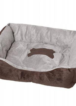 Лежак для кошек собак taotaopets 545508 brown s (43*30cm)