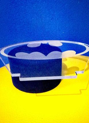 3d-светильник бэтмен лого, 3д-ночник, несколько подсветок (на bluetooth)