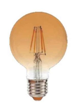 Лампа світлодіодна filament tb 010 а 6w g80 тм ege led
