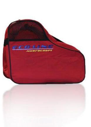 Сумка спортивна для роликів amigo sport червоний ecoline-bag