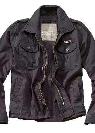 Куртка surplus heritage vintage jacke 2xl black1 фото