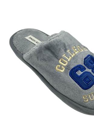 Тапочки для хлопчиків jomix md9811-s/39 сірі 39 розмір